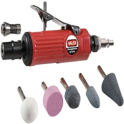 Valex SMERIGLIATRICE PNEUMATICA con Accessori Mole SMERIGLIO